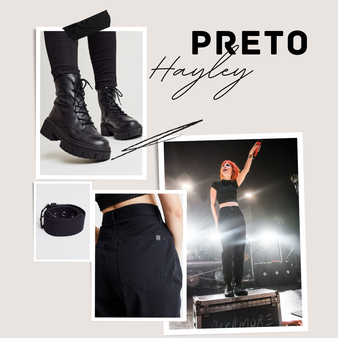 comprar look preto da hayley do paramore