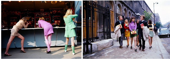 modelos preppy style anos 60 tendencia gang